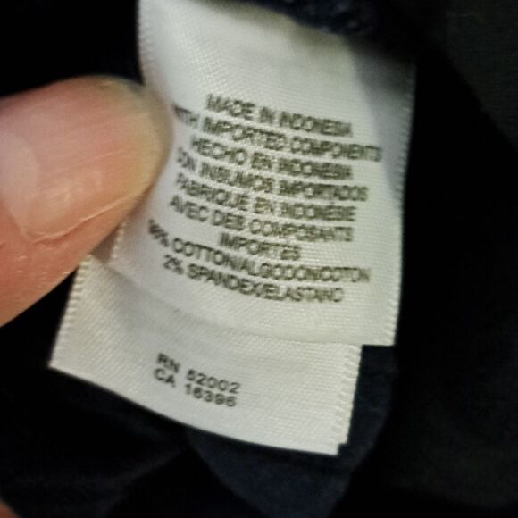 Liz Claiborne Jackie Blue corduroy pants size 8 - Picture 4 of 6